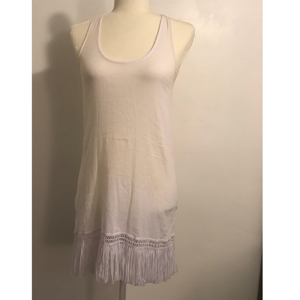 Victoria’s Secret swimsuit cover up with fringes